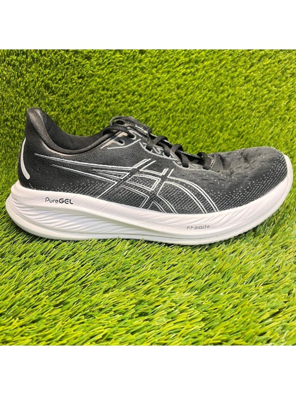 Asics Gel-Cumulus 26 Mens Size 9.5E Black White Athletic Running Shoes Sneakers